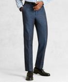 Brooks Brothers Men's Golden Fleece Linen Cotton Chino Trousers
