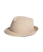 Brooks Brothers Lock & Co. Grey Check Sterling Trilby