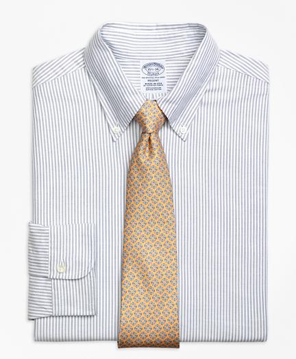 Brooks Brothers Original Polo Button-down Oxford Regent Fitted Dress Shirt, Bengal Stripe