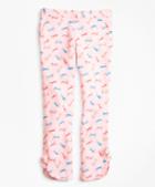 Brooks Brothers Cotton Tossed Candy Print Pants