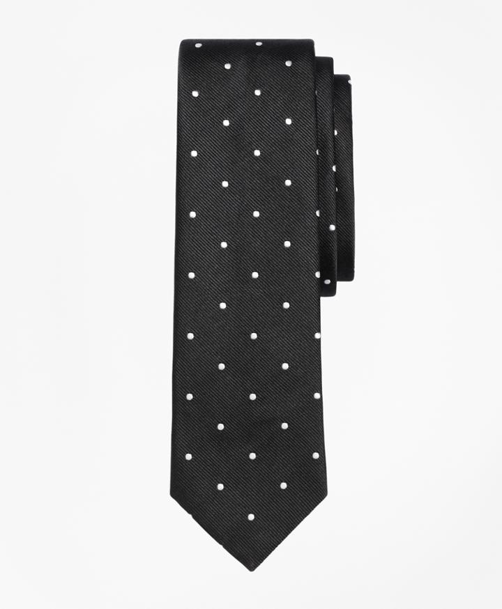 Brooks Brothers Men's Dot Slim Tie