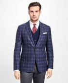 Brooks Brothers Regent Fit Multi-windowpane Flannel Sport Coat