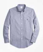 Brooks Brothers Non-iron Regent Fit Mini-plaid Sport Shirt