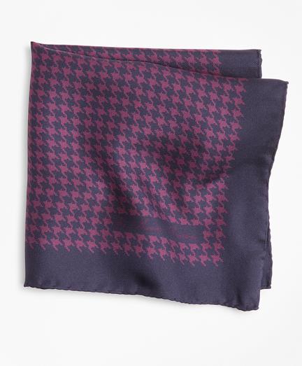 Brooks Brothers Houndstooth Pocket Square
