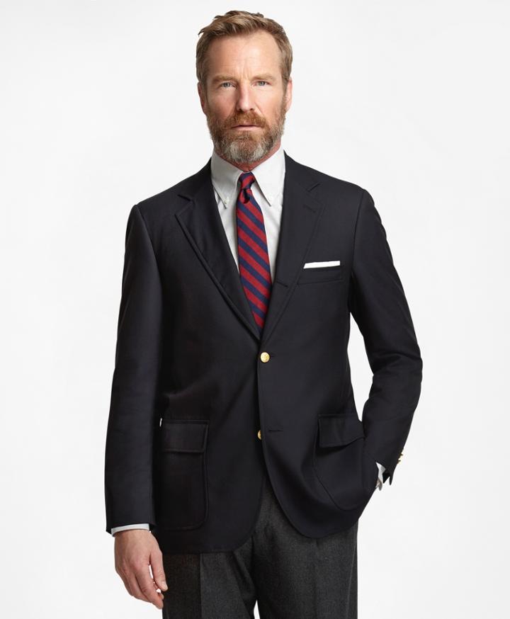 Brooks Brothers Men's Three-button Sack 1818 Blazer