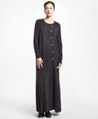 Brooks Brothers Cashmere Full-length Duster Cardigan