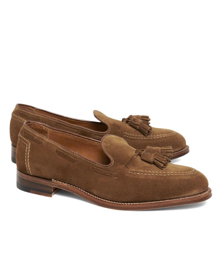 Brooks Brothers Men's Suede Tassel Mocs