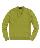 Brooks Brothers Men's Cashmere V-neck Sweater