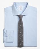 Brooks Brothers Men's Slim Fitted Dress Shirt, Non-iron English Collar Dobby