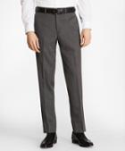 Brooks Brothers Milano Fit Flat-front Classic Gabardine Trousers