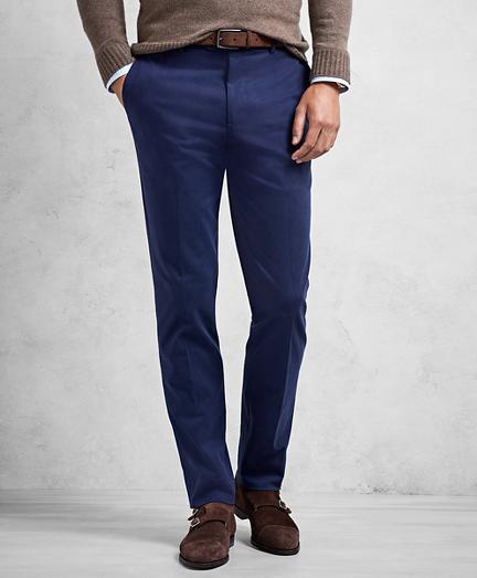 Brooks Brothers Golden Fleece Cotton Trousers