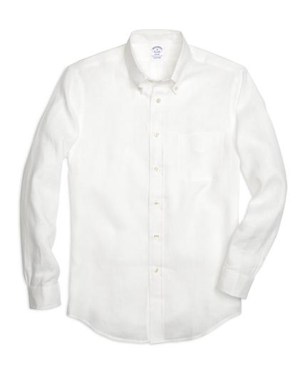 Brooks Brothers Regent Fit Linen Sport Shirt