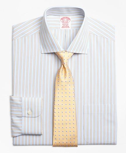 Brooks Brothers Madison Classic-fit Dress Shirt, Non-iron Framed Track Stripe