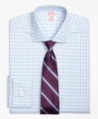 Brooks Brothers Men's Regular Fit Classic-fit Dress Shirt, Non-iron Alternating Tattersall
