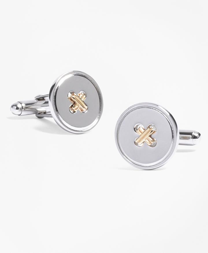 Brooks Brothers Men's Classic Button Cuff Links