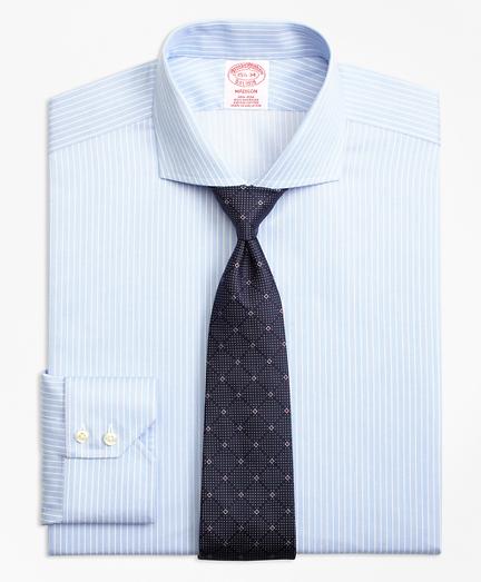 Brooks Brothers Madison Classic-fit Dress Shirt, Non-iron Hairline Framed Stripe
