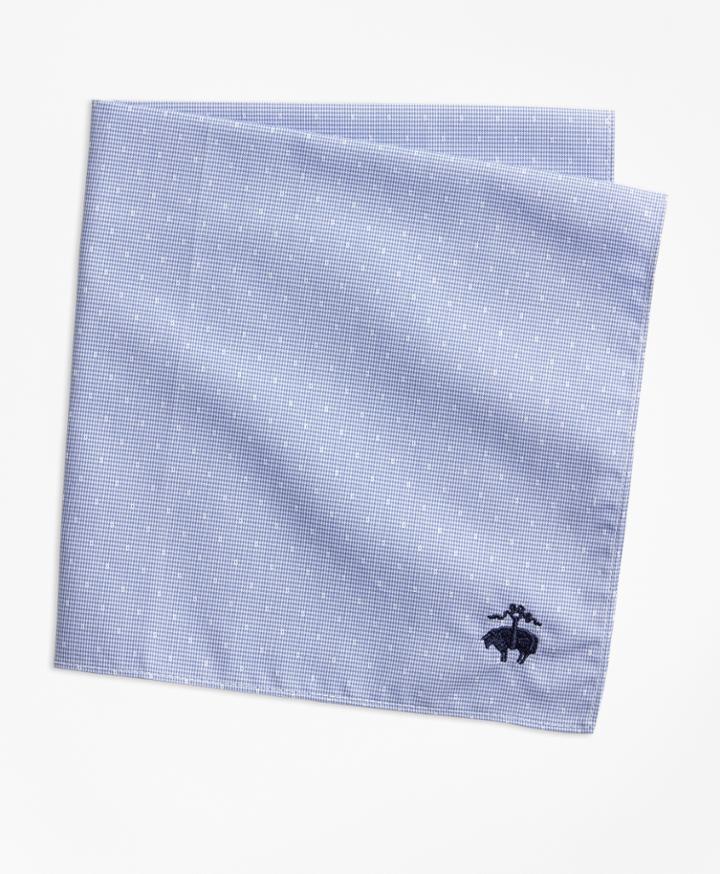 Brooks Brothers Men's End-on-end Dot Pocket Square