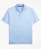 Brooks Brothers Men's Performance Series Textured Stripe Polo Shirt