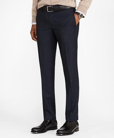 Brooks Brothers Soho Fit Check Washable Wool Pants