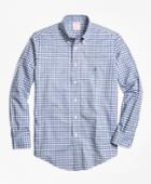 Brooks Brothers Men's Non-iron Madison Fit Check Sport Shirt