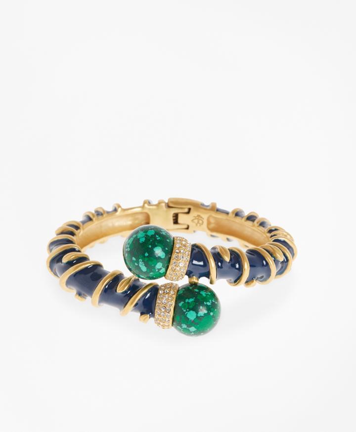 Brooks Brothers Women's Enameled Vine Cuff Bracelet