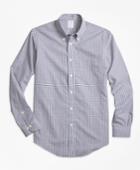 Brooks Brothers Men's Non-iron Regent Fit Micro Check Sport Shirt