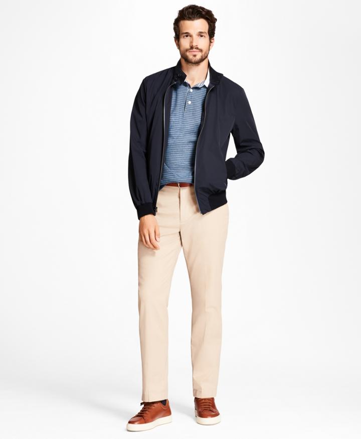 Brooks Brothers Men's Ultra-light Stretch Bomber Jacket