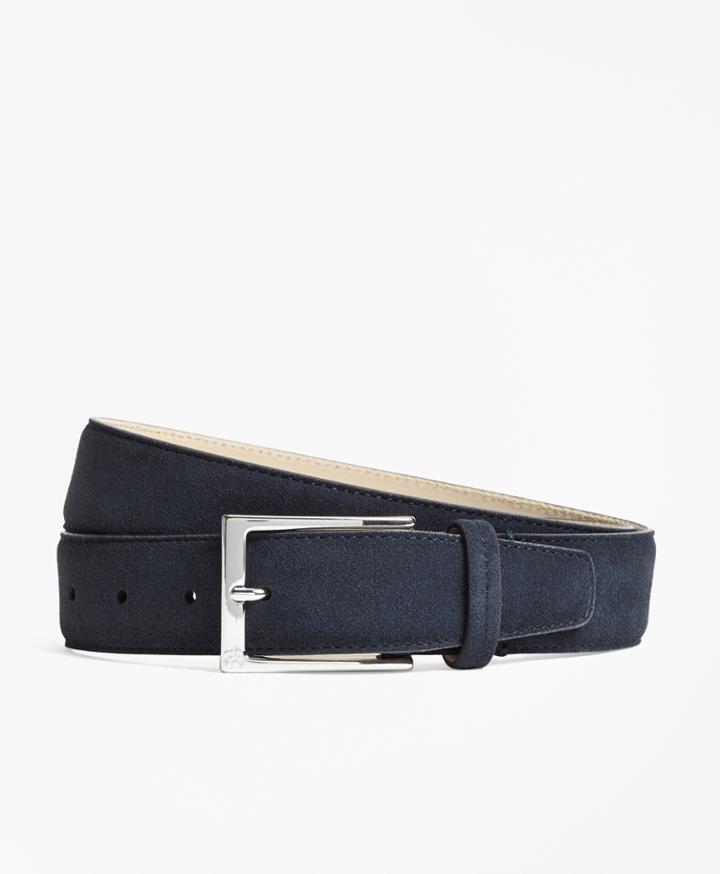 Brooks Brothers Men's 1818 Suede Belt