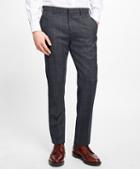 Brooks Brothers Slim-fit Windowpane Stretch-wool Trousers