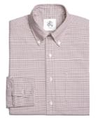 Brooks Brothers Men's Mini Tattersall Oxford Button-down Shirt