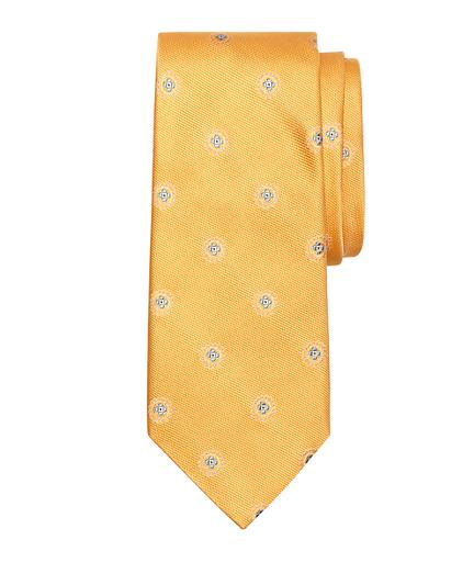 Brooks Brothers Textured Spaced Medallion Tie