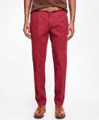 Brooks Brothers Milano Fit Supima Cotton Stretch Pleat-front Chinos