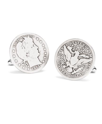 Brooks Brothers Authentic Vintage 1904 Quarter Cuff Links