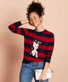 Brooks Brothers Dog-patterned Merino Wool Sweater