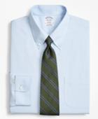 Brooks Brothers Men's Slim Fitted Dress Shirt, Non-iron Tonal Ground Stripe