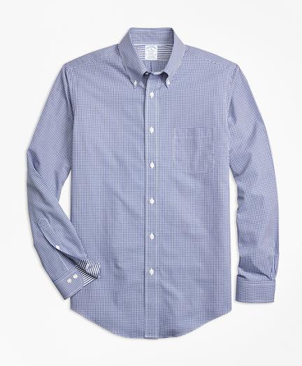 Brooks Brothers Non-iron Regent Fit Micro-gingham Sport Shirt
