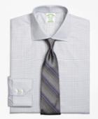 Brooks Brothers Extra Slim Fit Slim-fit Dress Shirt, Non-iron Micro Check