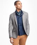 Brooks Brothers Men's Herringbone Cotton-wool Sport Coat