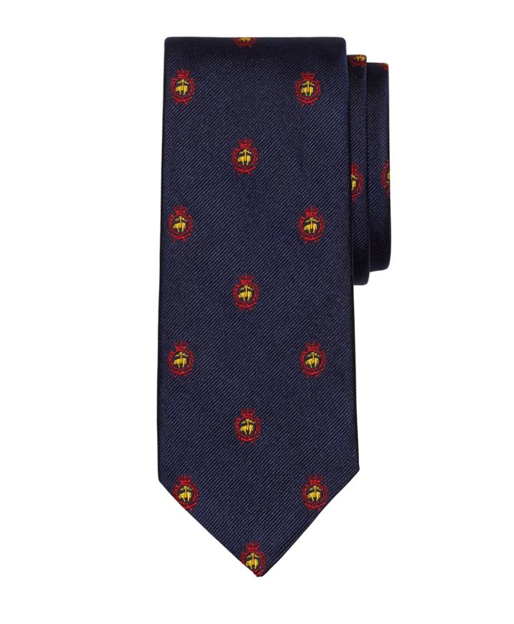 Brooks Brothers Men's Golden Fleece Crest Tie