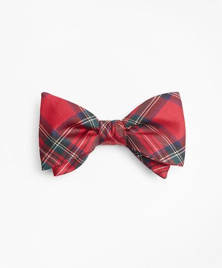 Brooks Brothers Red Stewart Tartan Bow Tie
