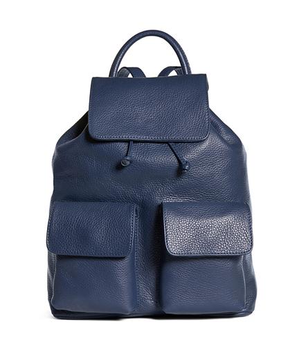 Brooks Brothers Leather Backpack