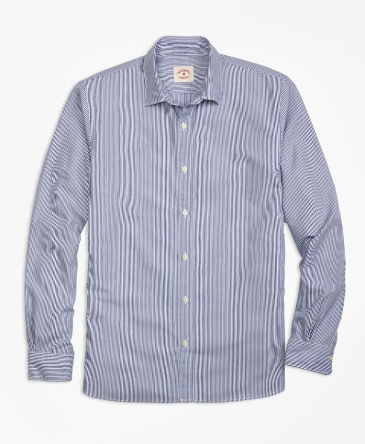 Brooks Brothers Men's Nine To Nine Stripe Shirt
