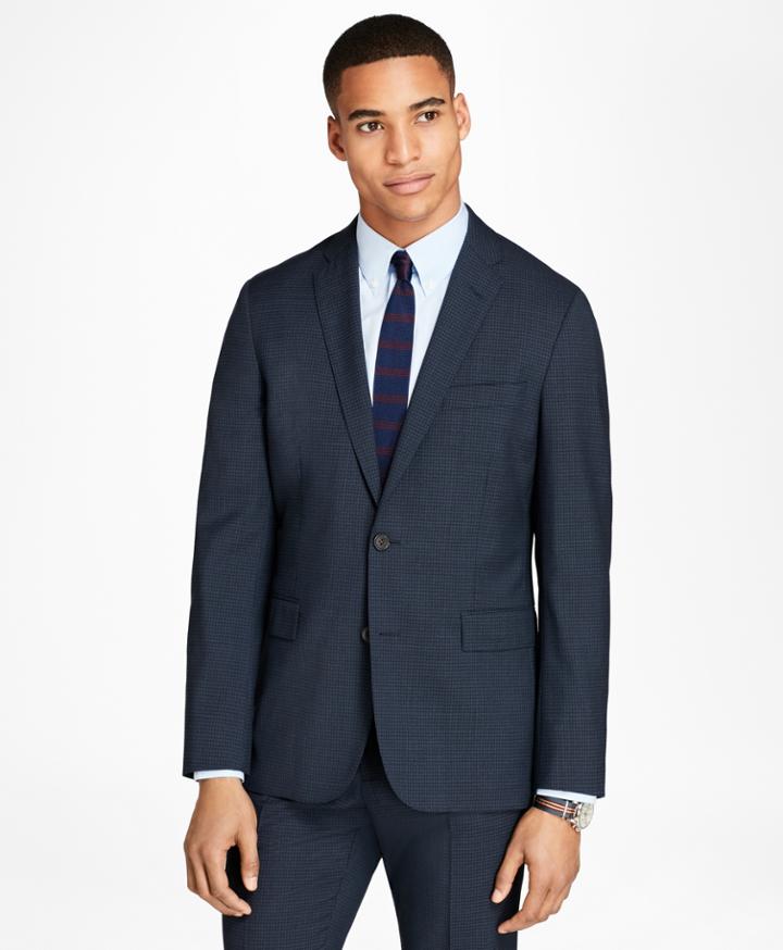Brooks Brothers Men's Parquet Wool Suit Jacket