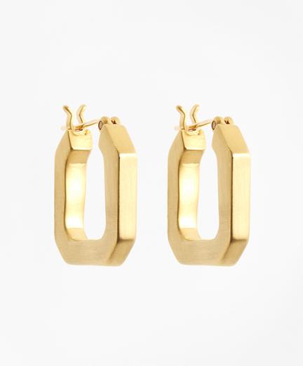 Brooks Brothers Small Iconic Link Earrings