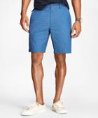 Brooks Brothers Ditsy-print Cotton-twill Shorts