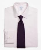 Brooks Brothers Men's Slim Fitted Dress Shirt, Non-iron Diamond Dobby