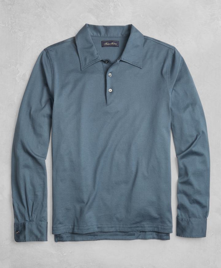 Brooks Brothers Men's Golden Fleece Long-sleeve Polo Shirt