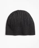 Brooks Brothers Cashmere Cable Knit Hat