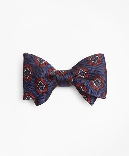 Brooks Brothers Flower Medallion Bow Tie