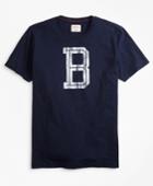 Brooks Brothers Men's Lettered Slub Jersey T-shirt